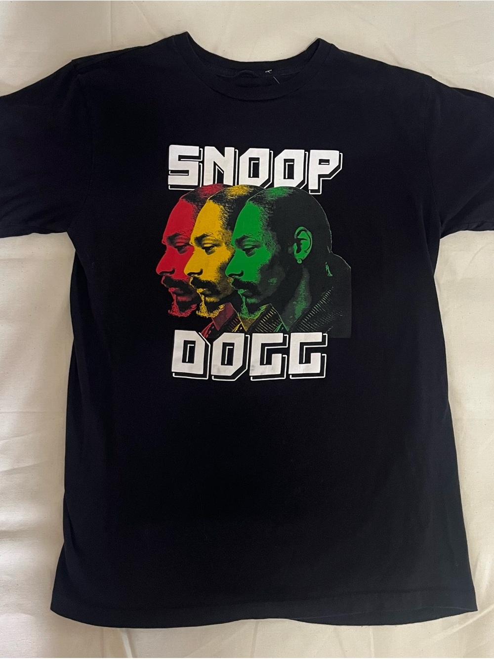 Vintage Cross Colours Snoop Dogg Graphic Tee. Size Small